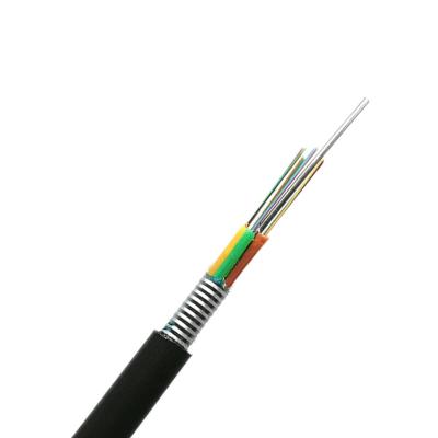 Steel Wire Tape GYTA 48 Core Fiber Optic Cable