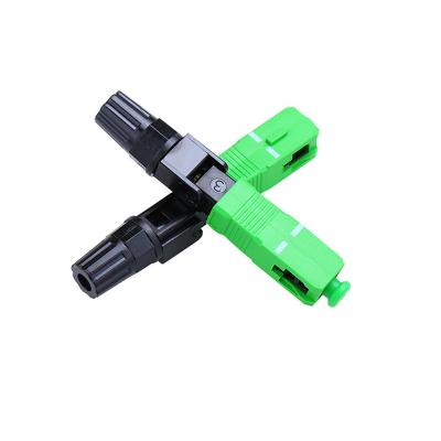 High Quality IR 0.3dB FTTH Fiber Optic SC Fast Connector