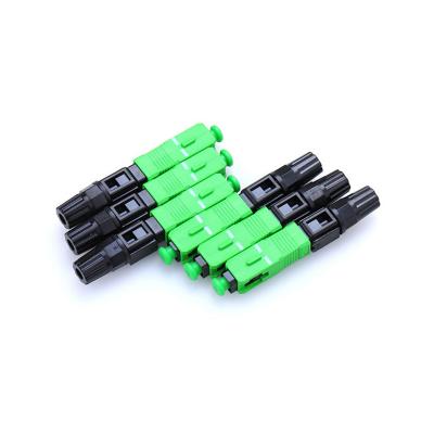 High Quality IR 0.3dB FTTH Fiber Optic SC Fast Connector