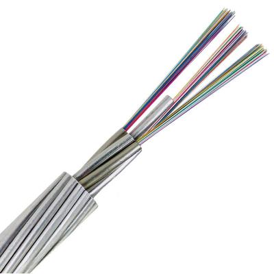 Outdoor Single Mode 24 Core OPGW Fiber Optic Cable